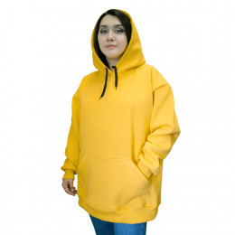 Худи оверсайз однотонное без печати