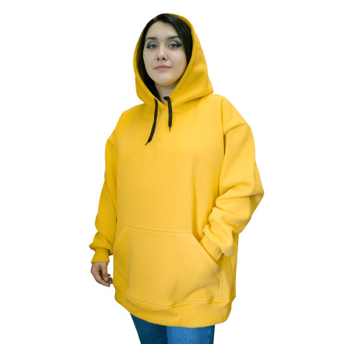 Худи оверсайз однотонное без печати