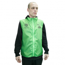 Жилет без подклада, с полной запечаткой