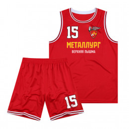 Форма баскетбольная детская без рукава с О-вырезом