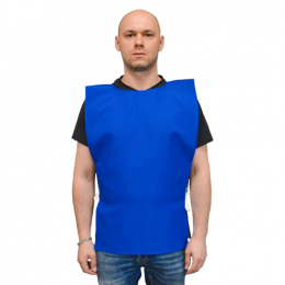 Манишка однотонная без печати, материал: шелк