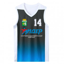 Майка баскетбольная детская без рукава с V-вырезом