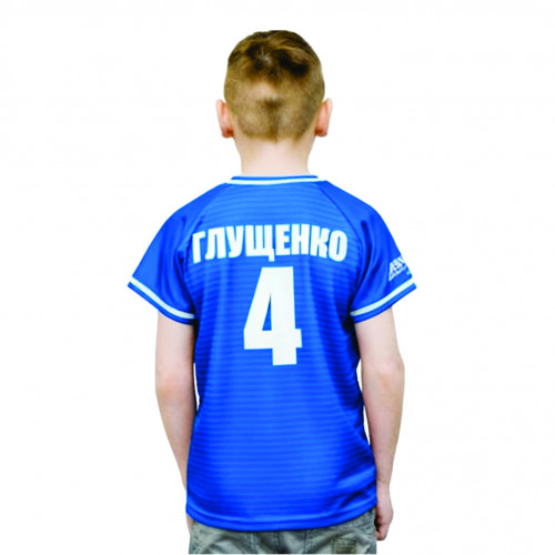 Футболка с полной запечаткой детская, модель с коротким рукавом 