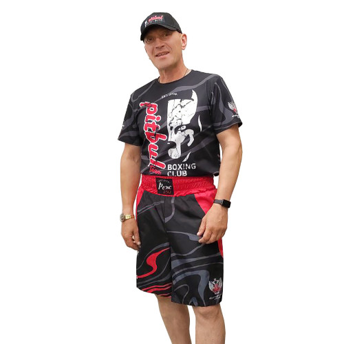 Шорты боксерские, материал: дюспо с полной запечаткой