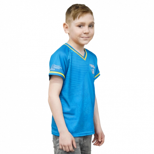 Футболка с полной запечаткой детская, модель с коротким рукавом 