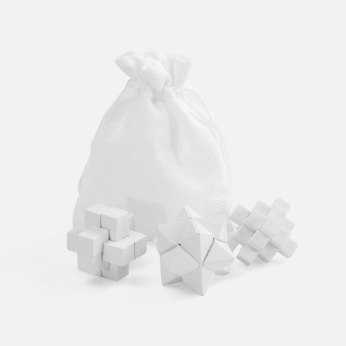 Набор из 3 головоломок Tickler Arcade, белый