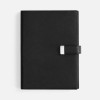 Ежедневник Repute, недатированный, черный
