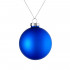 Елочный шар Finery Matt, 8 см, матовый синий Елочный шар Finery Matt, 8 см, матовый синий