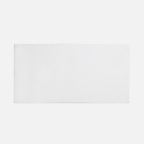 Двустороннее махровое полотенце Nice Print для сублимации, большое, белое