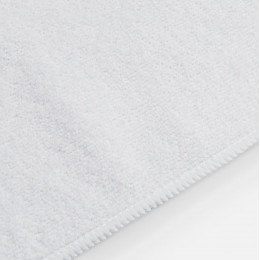 Двустороннее махровое полотенце Nice Print для сублимации, большое, белое