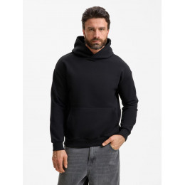 Худи унисекс оверсайз Daylero, черное