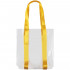 Шопер Clear Fest, прозрачный с желтыми ручками Шопер Clear Fest, прозрачный с желтыми ручками