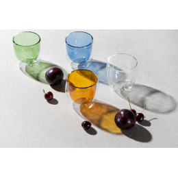 Стакан с двойными стенками Glass Bubble, бесцветный