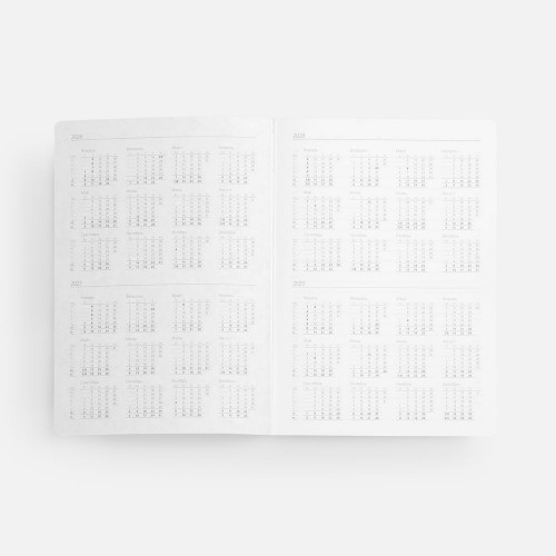 Ежедневник Flexpen Shall, недатированный, серый