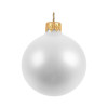 Елочный шар Gala Matt в коробке, 6 см, белый