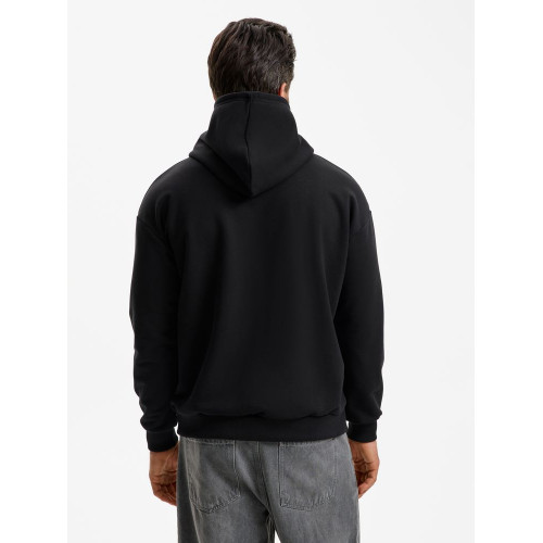 Худи унисекс оверсайз Daylero, черное