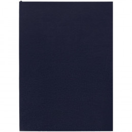 Ежедневник Flat, недатированный, иссиня-черный