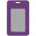Чехол для пропуска Shall Simple, фиолетовый Чехол для пропуска Shall Simple, фиолетовый