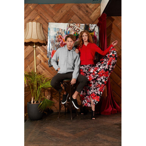 Толстовка женская Hooded Full Zip белая