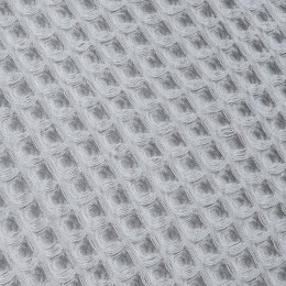 Плед вафельный Elenglect, светло-серый