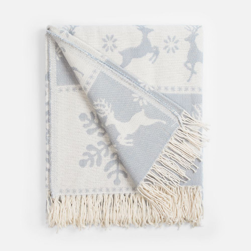 Плед «Скандинавия», серый