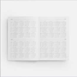 Ежедневник Condor, недатированный, черный