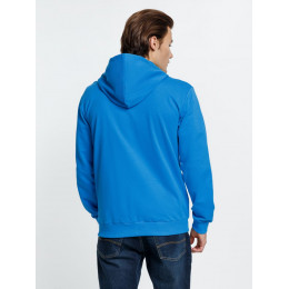 Толстовка на молнии с капюшоном Siverga, бирюзовая