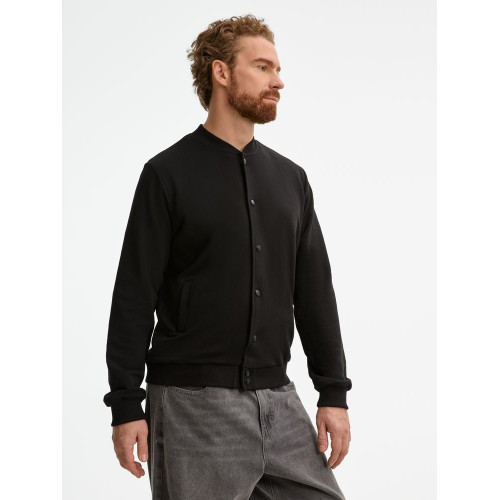 Бомбер унисекс Nuppu, черный