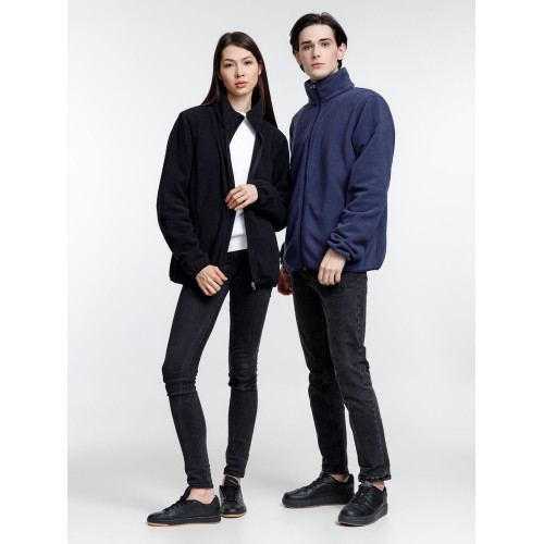 Куртка флисовая унисекс Nesse, черная