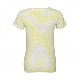 Футболка Miles Women серая с желтым