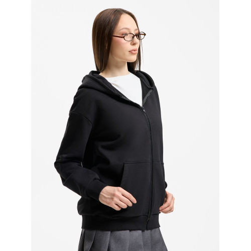 Толстовка унисекс оверсайз Sartoro, черная