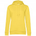 Толстовка с капюшоном женская BNC Inspire (Organic), желтая Толстовка с капюшоном женская BNC Inspire (Organic), желтая