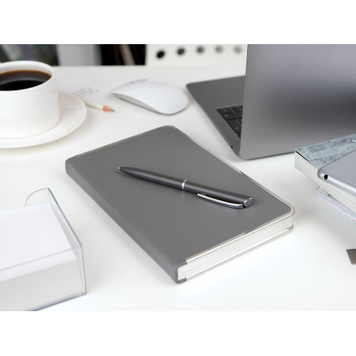 Ручка шариковая Ringa, серая