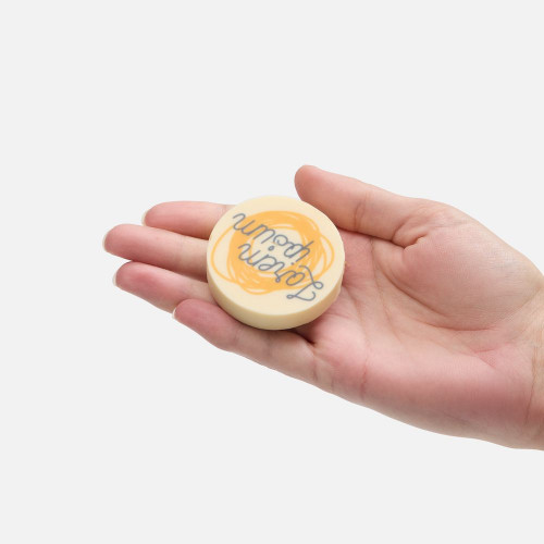 Печенье Dream White в белом шоколаде, круг