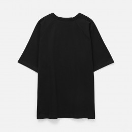 Футболка оверсайз унисекс Avenu, черная