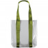 Шопер Clear Fest, прозрачный с зелеными ручками Шопер Clear Fest, прозрачный с зелеными ручками