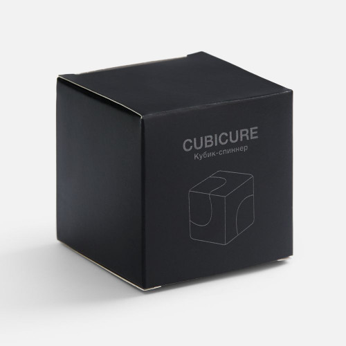 Кубик-спиннер Cubicure, черный