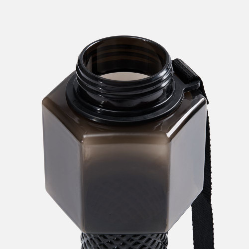 Бутылка для воды Hantelis, черная