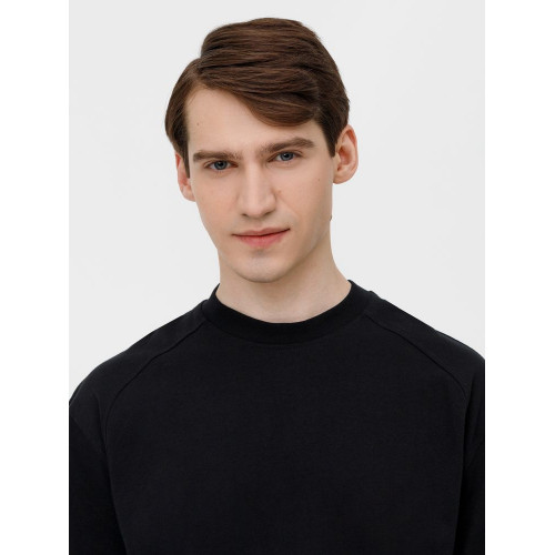 Футболка оверсайз унисекс Sideline, черная