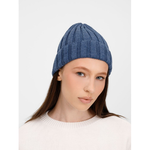 Шапка Metelitsa, синий меланж (джинс)