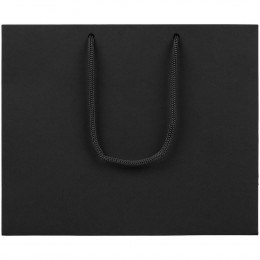 Пакет бумажный Ample Plus S, черный