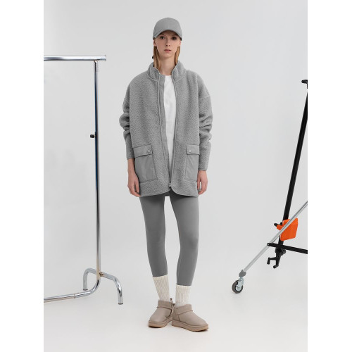 Куртка унисекс Oblako, светло-серая