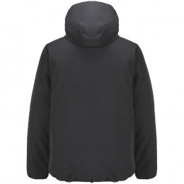 Куртка софтшелл с капюшоном мужская Falcon Men, черная