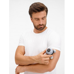 Ручной вибромассажер Spacy, серый с черным