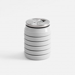 Складная бутылка для воды Folla, серая