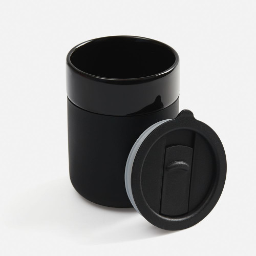 Кружка Nabo с силиконовым держателем, черная