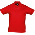 Рубашка поло мужская Prescott Men 170, красная Рубашка поло мужская Prescott Men 170, красная