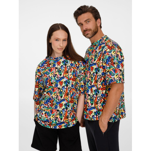 Футболка из бифлекса Morfiss с полной запечаткой на заказ