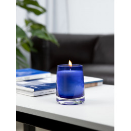 Ароматическая свеча Fragnola, пряная древесина и кардамон, темно-синяя