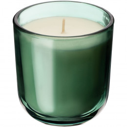 Ароматическая свеча Vitral, дубовый мох и пачули, зеленая